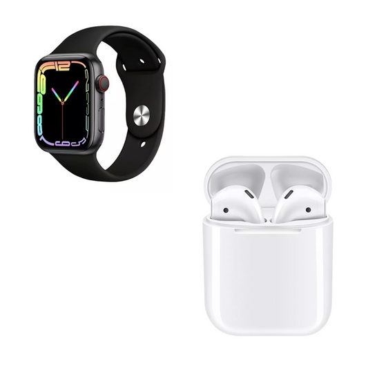 RELOJ T500+ AUDIFONOS I12 - imagen 1