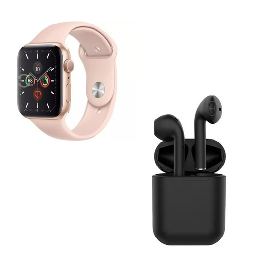 RELOJ T500+ AUDIFONOS I12 - imagen 1