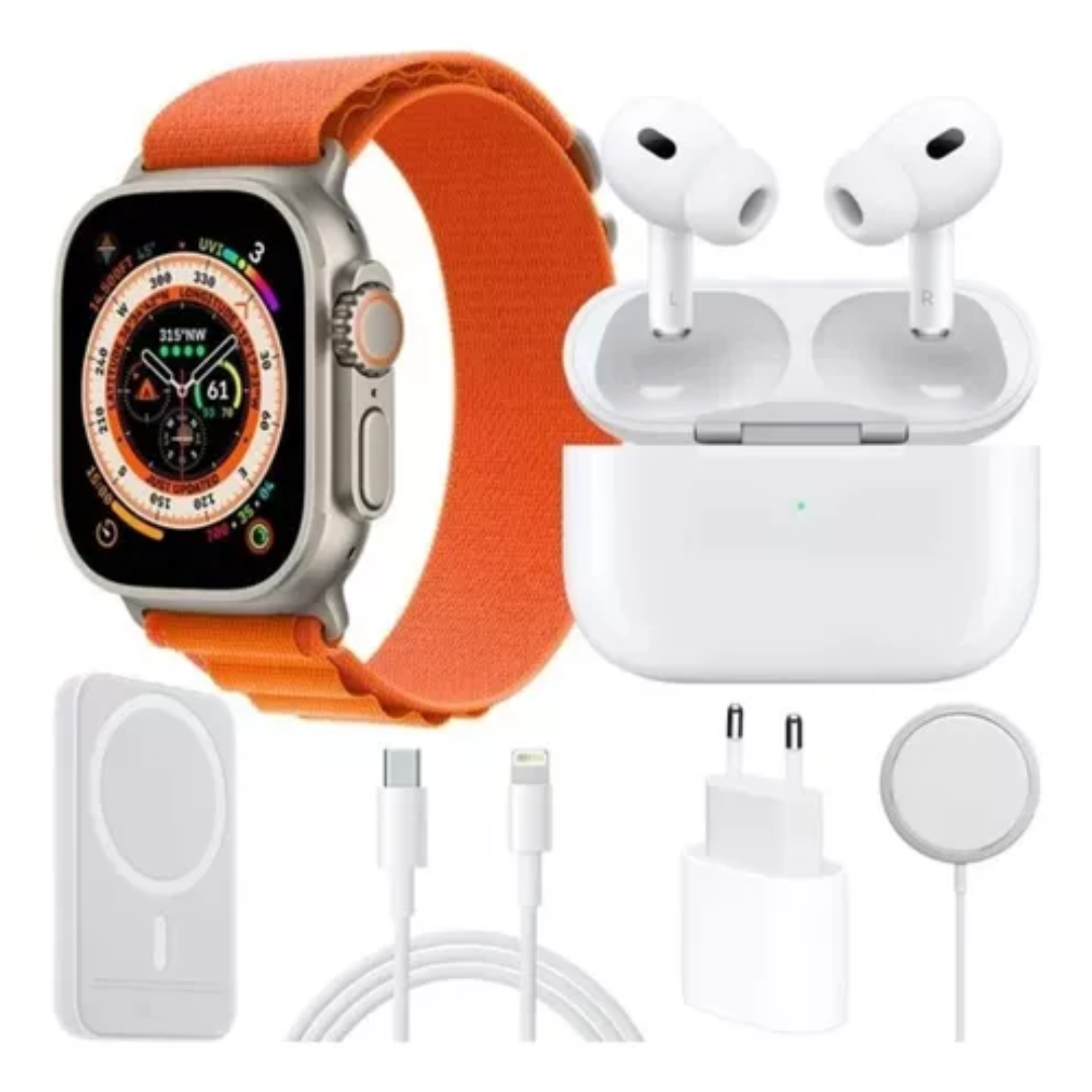Combo Reloj Watch X8 Ultra - imagen 2