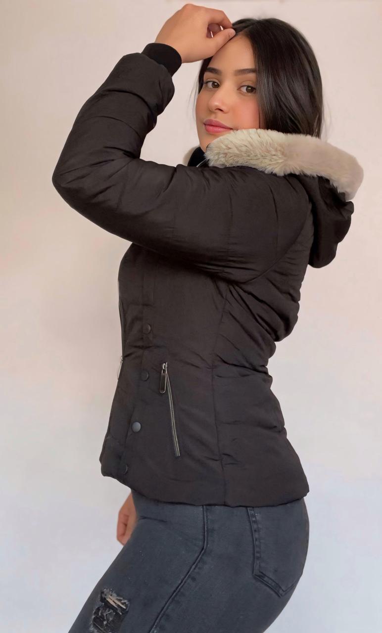 Chaqueta ovejera capota peluche N99A - imagen 2