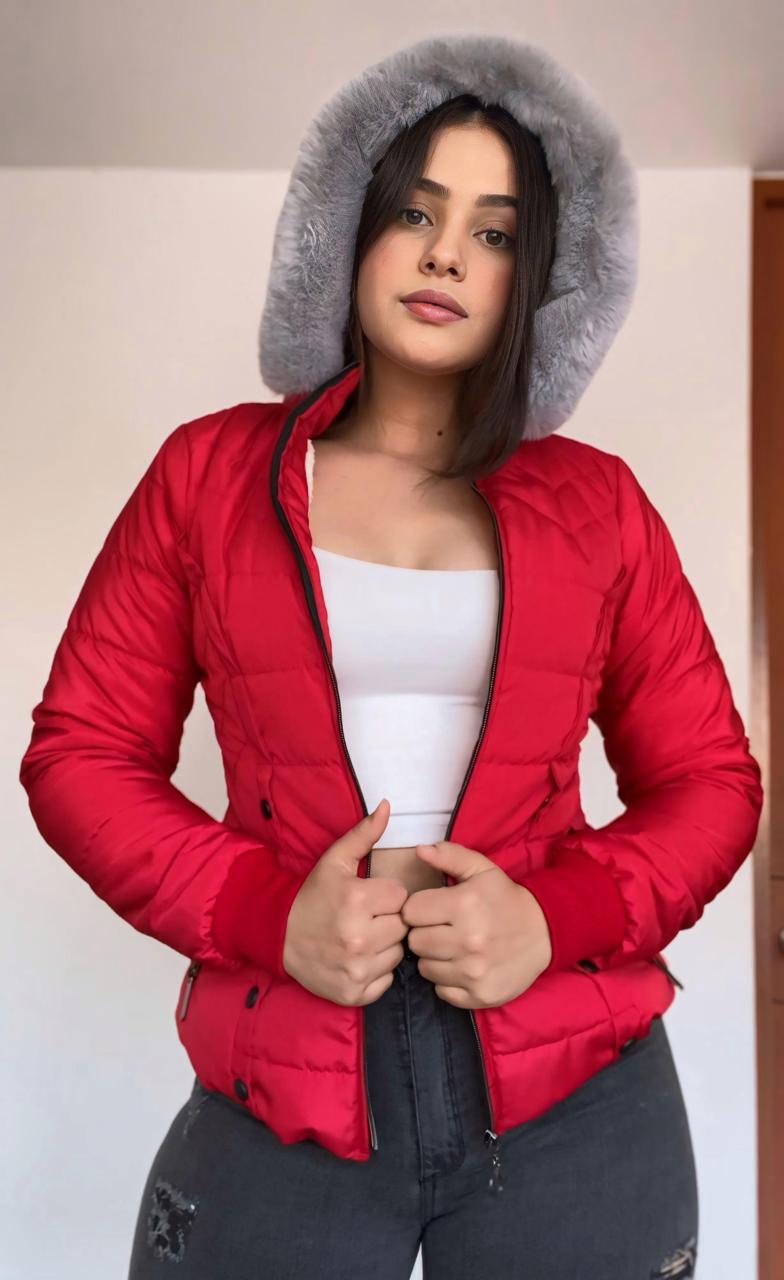 Chaqueta ovejera capota peluche N99A - imagen 4