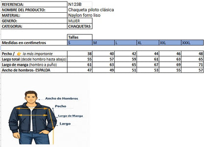 Chaqueta Tomy piloto Deportiva N123B - imagen 1